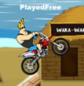 Johnny Bravo Beach Stunt